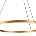 Steinhauer pendant luminaire RINGLUX up / down IP20, gold dimmable