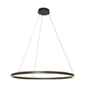 Steinhauer pendant luminaire RINGLUX up / down IP20, black dimmable