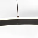 Steinhauer pendant luminaire RINGLUX up / down IP20, black dimmable
