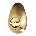 anne light & home wall luminaire BRASS E27 IP20, dimmable