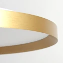 ceiling luminaire FLADY up / down IP20, gold dimmable
