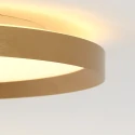 ceiling luminaire FLADY up / down IP20, gold dimmable