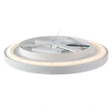 Steinhauer Luminaire de plafond FLADY à 2 flammes IP20, blanche gradable