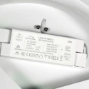 Steinhauer ceiling luminaire FLADY up / down IP20, black dimmable
