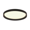 Steinhauer ceiling luminaire FLADY up / down IP20, black dimmable