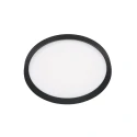 Steinhauer ceiling luminaire FLADY up / down IP20, black dimmable