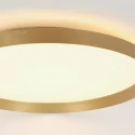 ceiling luminaire FLADY up / down IP20, gold dimmable