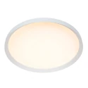 Steinhauer Luminaire de plafond FLADY à 2 flammes IP20, blanche gradable