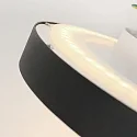 Steinhauer Luminaire de plafond FLADY haut bas IP20, noir gradable
