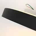Steinhauer Luminaire de plafond FLADY haut bas IP20, noir gradable