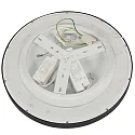 Steinhauer Luminaire de plafond FLADY haut bas IP20, noir gradable