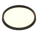 Steinhauer Luminaire de plafond FLADY haut bas IP20, noir gradable