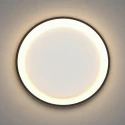 Steinhauer ceiling luminaire RINGLEDE IP20, black dimmable