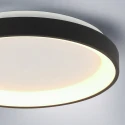 Steinhauer ceiling luminaire RINGLEDE IP20, black dimmable