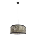 Luminaire à suspension SPARKLED LIGHT à 1 flamme E27 IP20, noir gradable