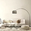 Steinhauer floor lamp SPARKLED LIGHT E27 IP20, dimmable
