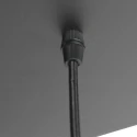Steinhauer pendant luminaire BOLLIQUE 9 flames GU10 + E27 IP20, black dimmable