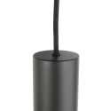 Steinhauer pendant luminaire BOLLIQUE 9 flames GU10 + E27 IP20, black dimmable