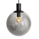 Steinhauer Luminaire à suspension BOLLIQUE 5 flammes GU10 + E27 IP20, noir gradable