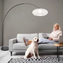 Steinhauer floor lamp SPARKLED LIGHT E27 IP20, dimmable
