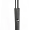 Steinhauer Lampadaire SPARKLED LIGHT 3 flammes E27 IP20, noir gradable