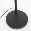 Steinhauer Lampadaire SPARKLED LIGHT 3 flammes E27 IP20, noir gradable