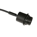 Steinhauer Lampadaire SPARKLED LIGHT 3 flammes E27 IP20, noir gradable
