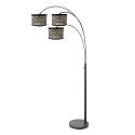 Steinhauer floor lamp SPARKLED LIGHT E27 IP20, dimmable