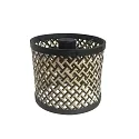 Steinhauer floor lamp SPARKLED LIGHT E27 IP20, dimmable
