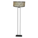 Steinhauer Lampadaire STANG à 1 flamme E27 IP20, noir gradable