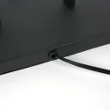 Steinhauer Lampadaire STANG à 1 flamme E27 IP20, noir gradable