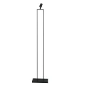 Steinhauer Lampadaire STANG à 1 flamme E27 IP20, noir gradable