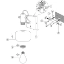 Steinhauer Luminaire mural GLASLIC pivotant, rotatif E27 IP20, noir gradable