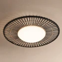anne light & home ceiling luminaire AURA 1 flame IP20, black dimmable