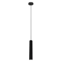 Steinhauer Luminaire à suspension TUBEL GU10 IP20, noir gradable
