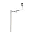 Mexlite Lampadaire BELLA à 1 flamme E27 IP20, acier gradable