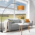 Mexlite Lampadaire SOLVA E27 IP20, gradable