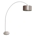 Mexlite arc luminaire SOLVA 1 flame E27 IP20, steel dimmable