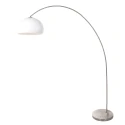 arc luminaire SOLVA 1 flame E27 IP20, steel dimmable