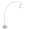 Mexlite arc luminaire SOLVA 1 flame E27 IP20, steel dimmable