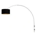 Steinhauer Luminaire mural SPARKLED LIGHT à 1 flamme E27 IP20, acier gradable