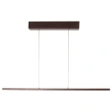 Steinhauer pendant luminaire BANDE 3 flames IP20, cocoa dimmable
