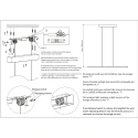 Steinhauer Luminaire à suspension BANDE IP20, gradable