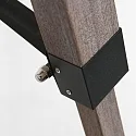 Mexlite Lampadaire TRIEK E27 IP20, gradable