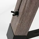Mexlite Lampadaire TRIEK E27 IP20, gradable