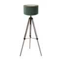 Mexlite floor lamp TRIEK 1 flame E27 IP20, wood dimmable