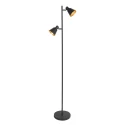 Mexlite floor lamp OEROE 2 flames E14 IP20, black dimmable