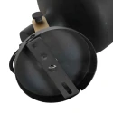 Mexlite wall luminaire PRATO 1 flame E14 IP20, black dimmable
