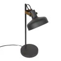 Mexlite table lamp PRATO 1 flame E14 IP20, black dimmable