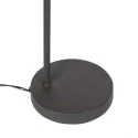 Mexlite table lamp PRATO 1 flame E14 IP20, black dimmable